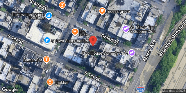 Aerial map of 334 GRAND STREET, Brooklyn