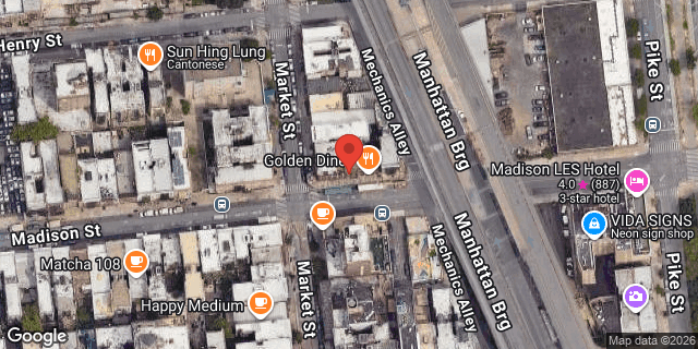 Aerial map of 40 MARKET STREET, Manhattan