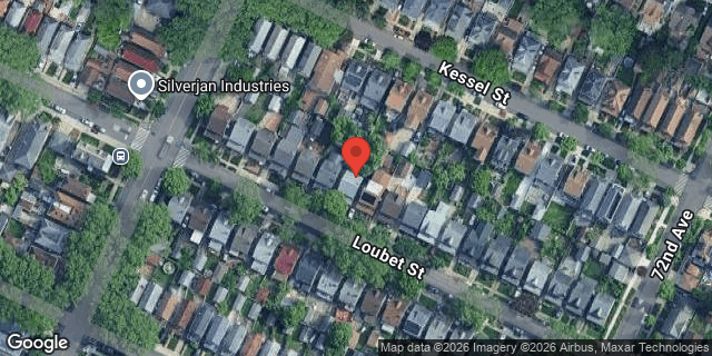 Aerial map of 71-21 LOUBET STREET, Queens