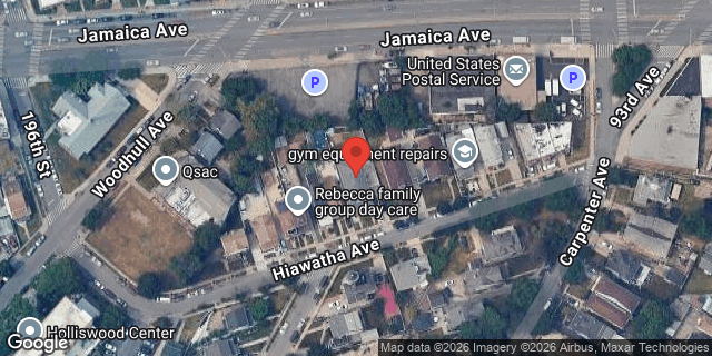 Aerial map of 197-03 HIAWATHA AVENUE, Queens