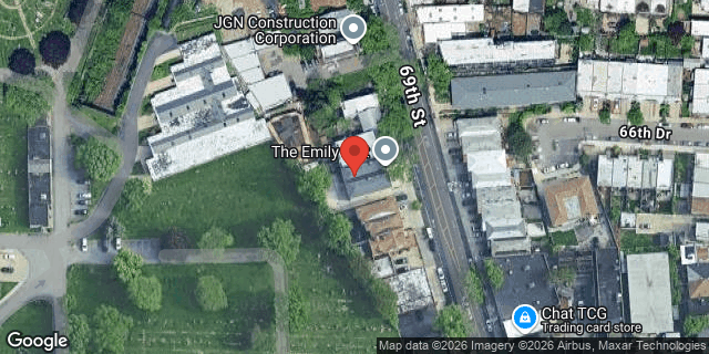 Aerial map of 66-58 69 STREET, Queens
