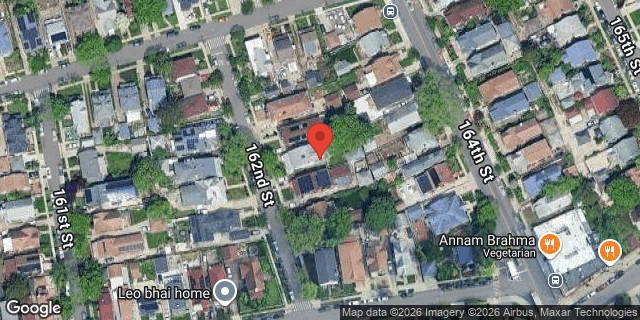 Aerial map of 84-63 162 STREET, Queens