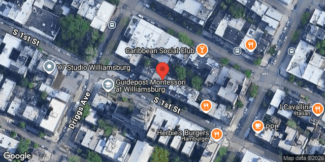 Aerial map of 205 SOUTH 1 STREET, Brooklyn