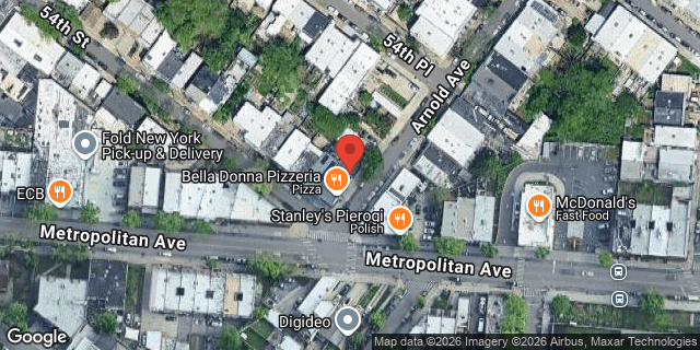Aerial map of 60-91 54 STREET, Queens