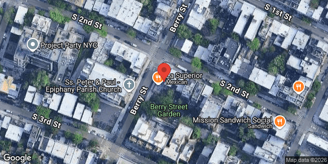 Aerial map of 104 SOUTH 2 STREET, Brooklyn