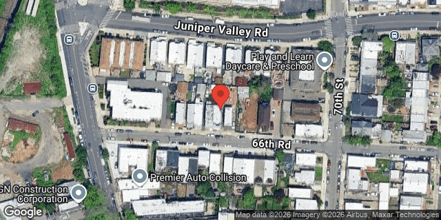 Aerial map of 69-25 66 ROAD, Queens