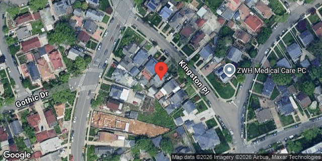 Aerial map of 85-20 KINGSTON PLACE, Queens