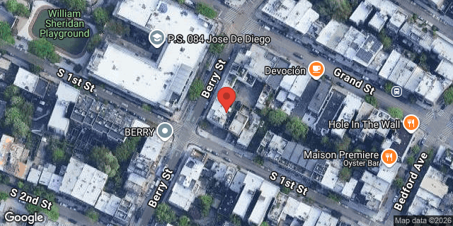 Aerial map of 265 BERRY STREET, Brooklyn