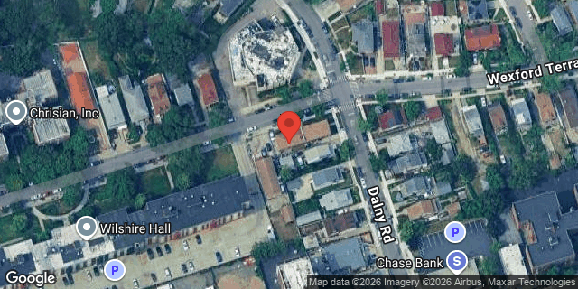 Aerial map of 182-66 WEXFORD TERRACE, Queens