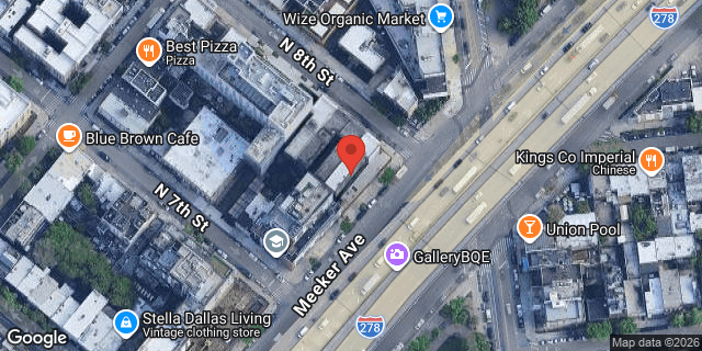 Aerial map of 300 NORTH 8 STREET, Brooklyn