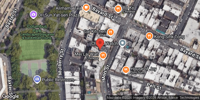 Aerial map of 45 MOTT STREET, Manhattan