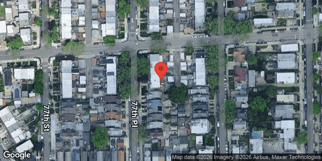 Aerial map of 66-07 77 PLACE, Queens