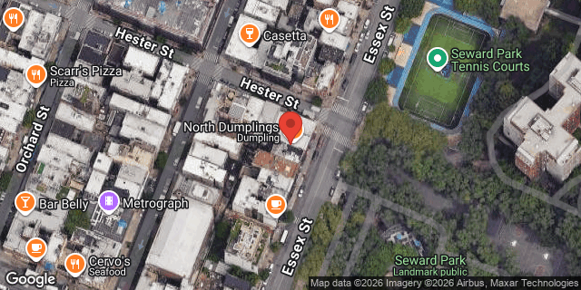 Aerial map of 23 ESSEX STREET, Manhattan
