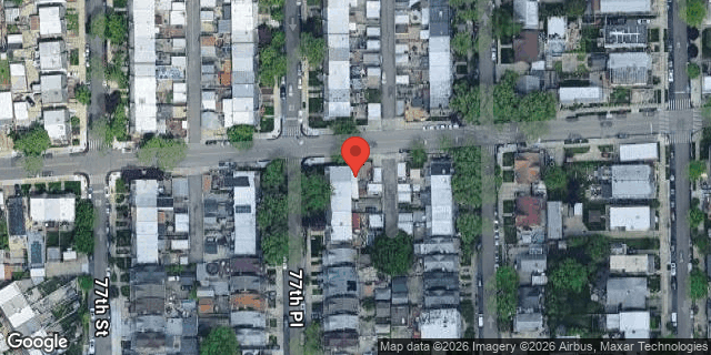 Aerial map of 66-01 77 PLACE, Queens