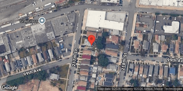 Aerial map of 98-17 217 LANE, Queens