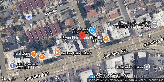Aerial map of 211-79 JAMAICA AVENUE, Queens