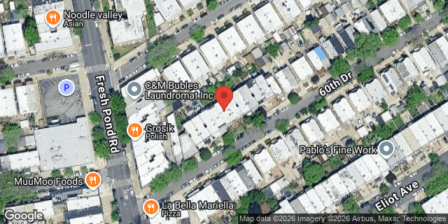Aerial map of 62-25 60 DRIVE, Queens