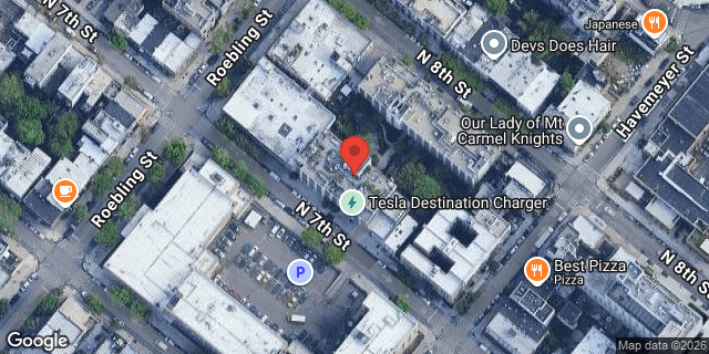 Aerial map of 255 NORTH 7 STREET, Brooklyn