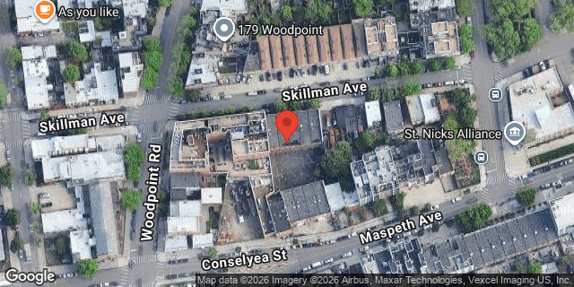 Aerial map of 236A SKILLMAN AVENUE, Brooklyn