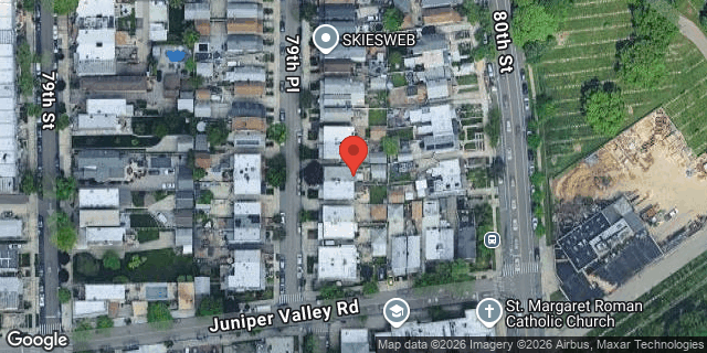 Aerial map of 65-47 79 PLACE, Queens