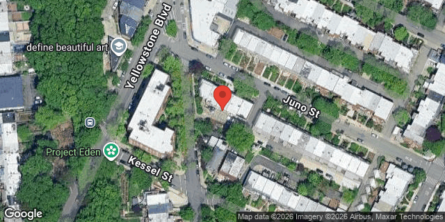 Aerial map of 67-12 JUNO STREET, Queens