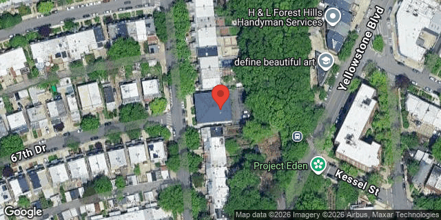 Aerial map of 67-45 ALDERTON STREET, Queens