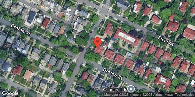 Aerial map of 70-01 GROTON STREET, Queens