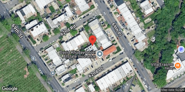 Aerial map of 69-23 62 DRIVE, Queens