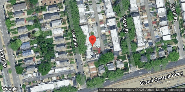 Aerial map of 82-81 164 PLACE, Queens