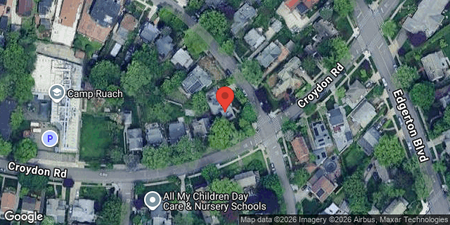 Aerial map of 83-80 CROYDON ROAD, Queens