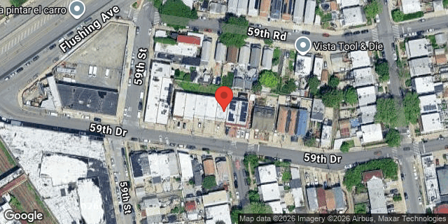 Aerial map of 59-17 59 DRIVE, Queens