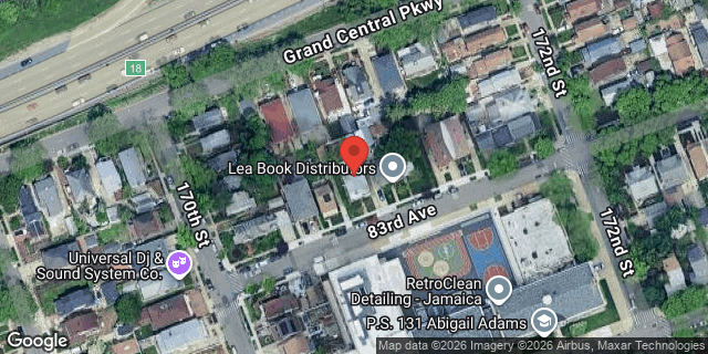 Aerial map of 170-19 83 AVENUE, Queens