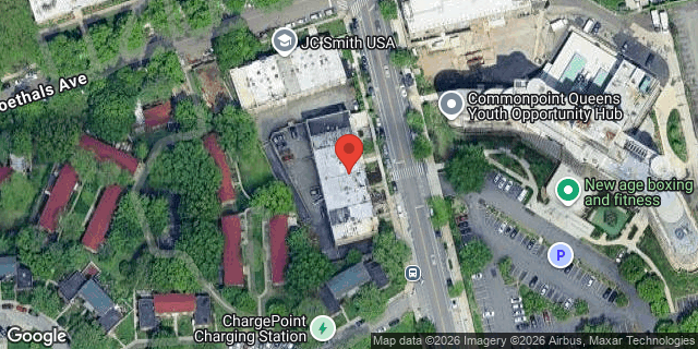 Aerial map of 82-22 PARSONS BOULEVARD, Queens