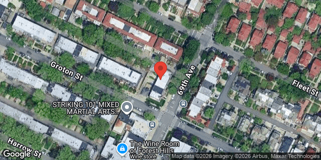 Aerial map of 97-07 69 AVENUE, Queens