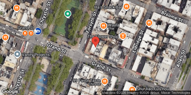 Aerial map of 274 GRAND STREET, Manhattan