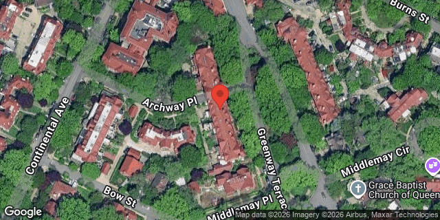 Aerial map of 19 GREENWAY TERRACE, Queens
