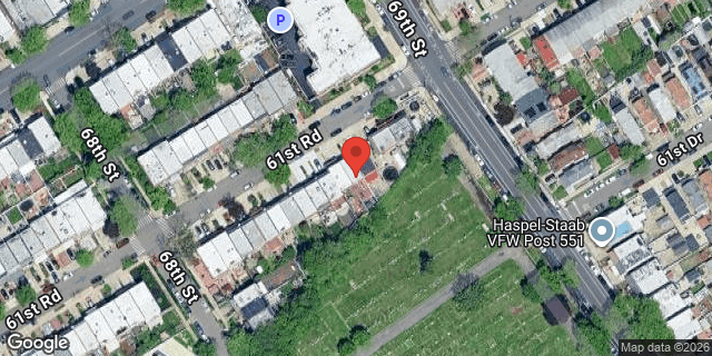 Aerial map of 68-26 61 ROAD, Queens