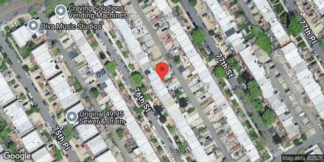 Aerial map of 63-41 76 STREET, Queens