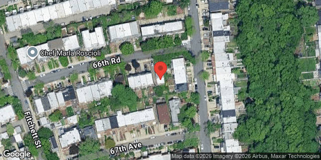 Aerial map of 85-94 66 ROAD, Queens