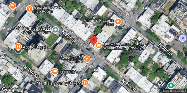 Aerial map of 162 BEDFORD AVENUE, Brooklyn