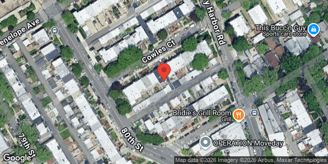 Aerial map of 80-12 COWLES COURT, Queens