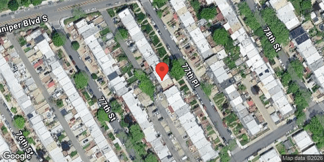 Aerial map of 63-44 77 PLACE, Queens