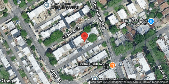 Aerial map of 80-20 COWLES COURT, Queens