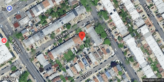 Aerial map of 69-34 61 ROAD, Queens