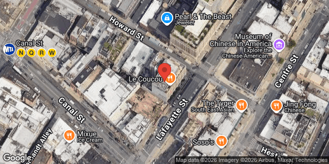 Aerial map of 138 LAFAYETTE STREET, Manhattan