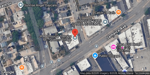 Aerial map of 219-51 JAMAICA AVENUE, Queens