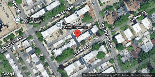 Aerial map of 80-17 COWLES COURT, Queens
