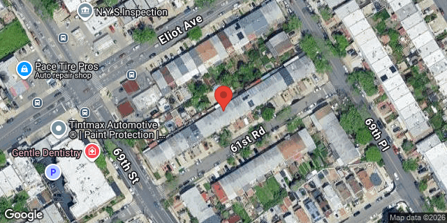 Aerial map of 69-23 61 ROAD, Queens