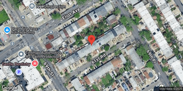 Aerial map of 69-25 61 ROAD, Queens