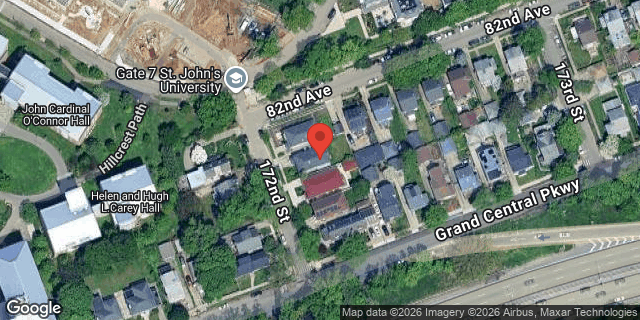 Aerial map of 82-07 172 STREET, Queens